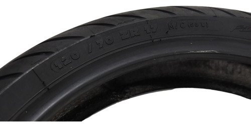 Pneu Dianteiro 120/70 R17 Michelin Pilot Road 2 (454) (Usado)