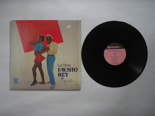 Lp Vinilo Fausto Rey Y Su Orquesta La Fiera Edic Usa 1985