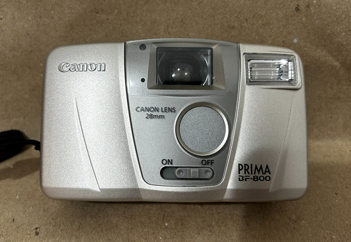 Camera Canon Prima Bf-800 Analogica Filme Prateado (Usado)