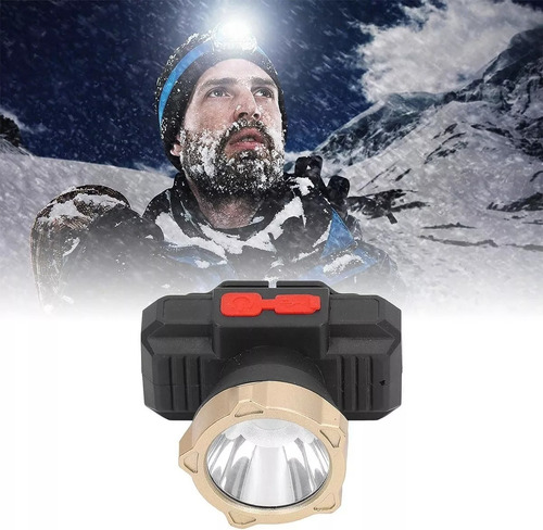 Linterna Frontal Recargable Foco Cabeza Foco Minero 300lm