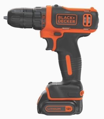 Taladro Atornillador 12v Black And Decker. Luz Led. Compacto