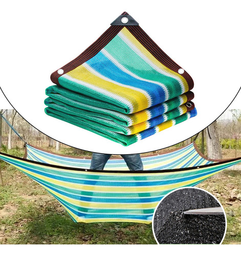 Lona De Malla Impermeable, Resistente Al Viento, Exterior, 3