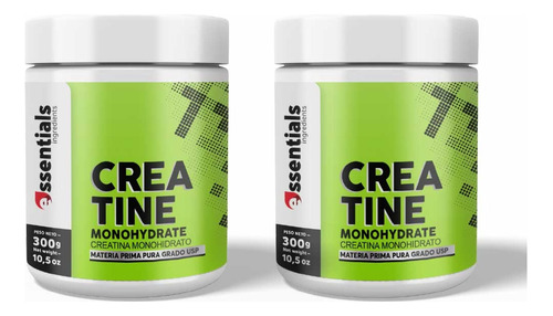 2 Creatina Monohidratada 300 Gr - g a $217