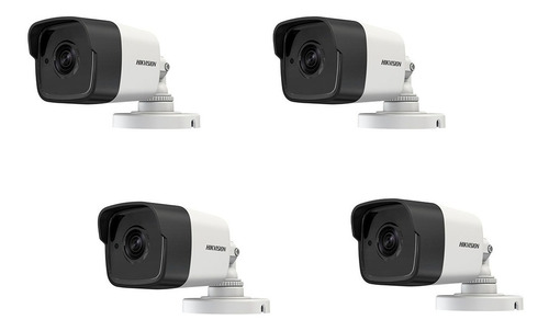 Camara Hikvision Hd 720p Tvi Cvi Ahd Exterior Ir20m Pack X 4