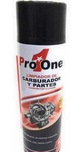 Pro One Limpiador De Carburador Y Partes 495ml. Carbu Clean