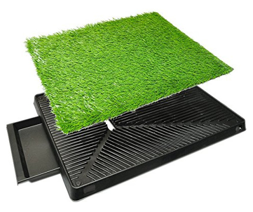 Premium Pet Dog Potty Pee Turf Grass Sistema De Alivio De Ba