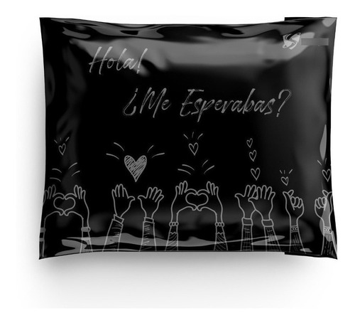 Bolsas Sobres Ecommerce Negras 30x40cm Seguridad N°2 X 50u