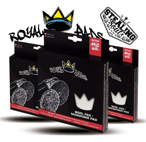 Royal Pads | Air Series | Microfibra | Micro Corte | 3 Pulga