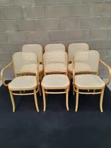 Comprar Antiguo 2 Sillones 4 Sillas 392 Thonet Mod 811 Orig Hoffman