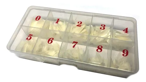 Tips Uñas Punta Redonda 500 Unidades D12