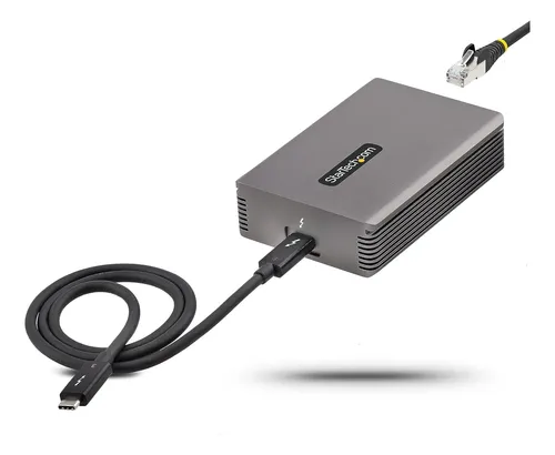StarTech.com Thunderbolt 3 10Gアダプタ 10GbE Startech Thunderbolt 3 Ethernet 10gbe Rj45 | Frete grátis
