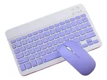 Comprar Kit Teclado, Mouse Bluetooth E Suporte Para Ceu002Ftablet Violeta Violeta