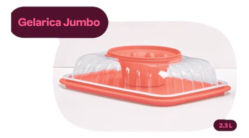 Tupperware Molde Para Gelatina Gelarica 3 Litros Gelarosca