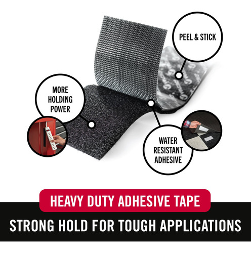 Rollo De Cinta Adhesiva Velcro Brand Heavy Duty De 12 Pies Y