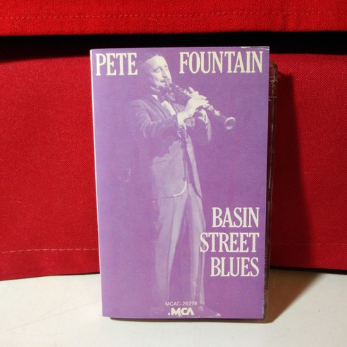 Pete Fountain Basin Street Blues Casete Usa 1985 Impecable