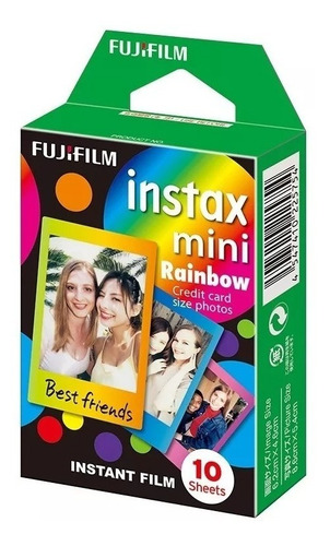 Película Instantánea Fujifilm Instax Mini Rainbow