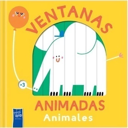 Animales - Ventanas Animadas, De No Aplica. Editorial Yoyo Books, Tapa Dura En Español