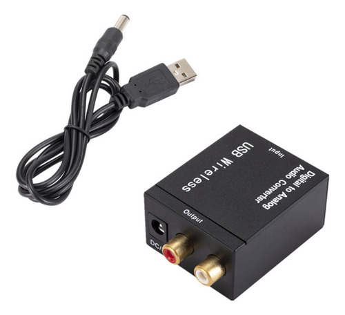 3 Convertidor De Audio Digital A Analógico, Toslink Coaxial