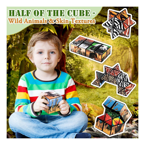 2 En 1 Estrella Cube Magic Cube Set, Infinity Cube Fidget De