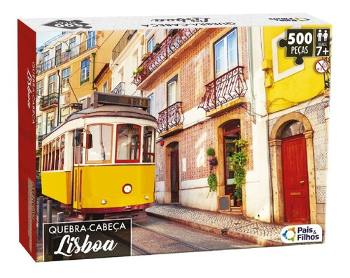 Puzzle Rompecabezas Lisboa Portugal 500 Piezas En Caja