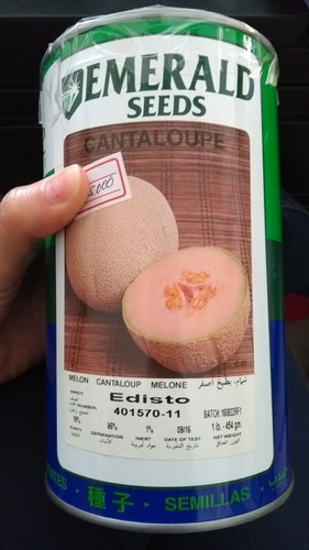 Lata Por 1 Libra Melón Edisto Importada Envio Gratis