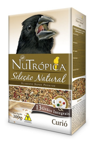 Ração Para Curió Seleção Natural 300g Nutrópica