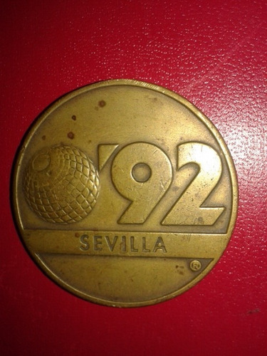Moneda Conmemorativa Sevilla 92