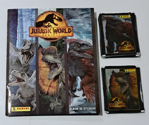 Album Jurassic Park Dominio + 25 Sobres