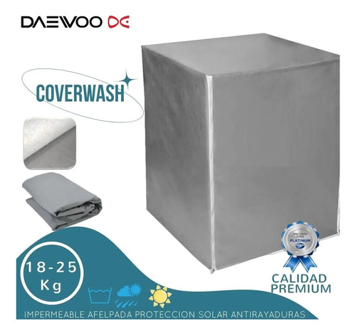 Forro Lavadora C Frontal. Impermeable Daewoo 22k