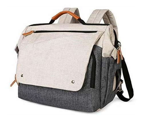 Zpoint 8015-bolsa Para Las Escalas, L, Beige/gris