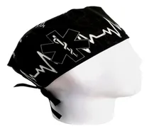Comprar Gorro Quirúrgico Hombre + Lanyard Estrella De La Vida Negro