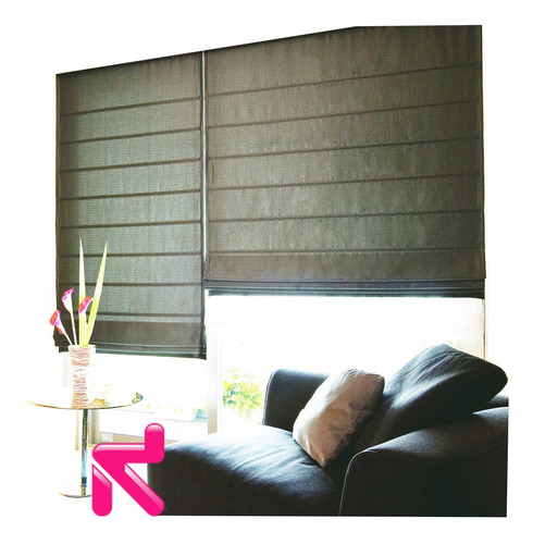 Cortinas Romanas Con Tela Lisa X M2 Oferta Imperdible