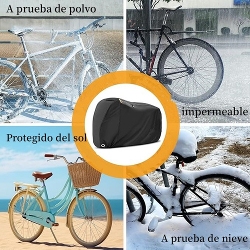 Funda De Bicicleta Impermeable Antipolvo Y Anti Uv