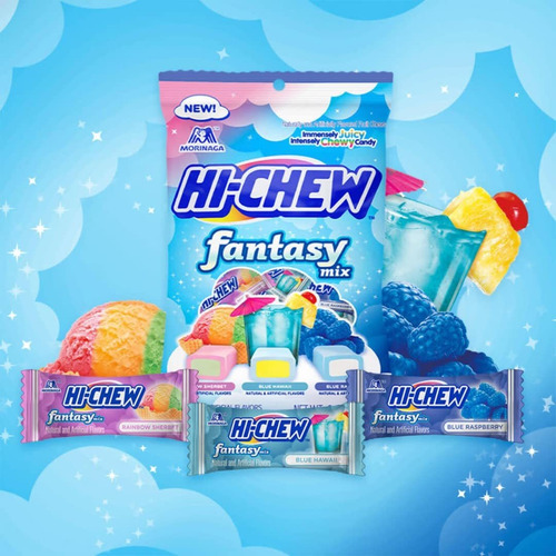Hi Chew Candy 2 Sabores Diferentes, Mezcla De Fantasía Y Mez