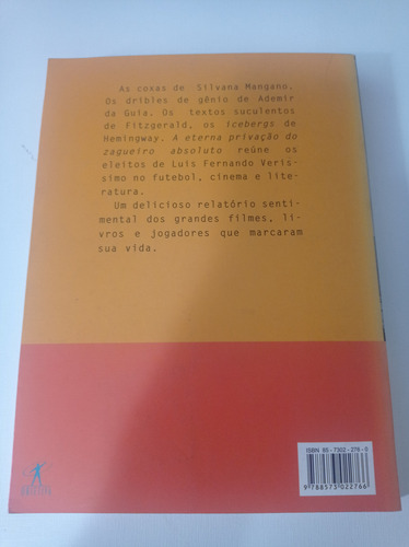 Livro A Eterna Privação Do Zagueiro Absoluto (Usado)
