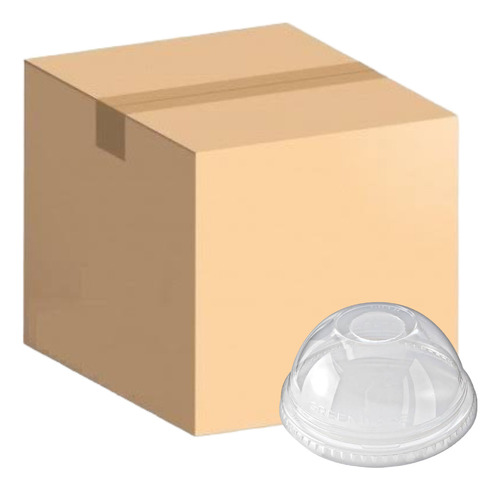 Tapa Domo Para Vaso De Papel Bebidas Frias12oz, Caja 1,000pz