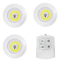 Comprar Set 3 Luces Led De Emergencia Inalámbricas Control Remoto