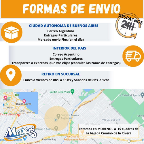 Imagen 6 de 8 de Lavandina Concentrada Para 100 Litros Maxus Argentina