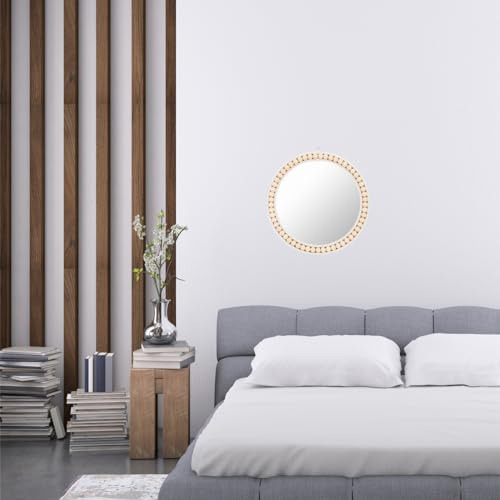 Espejo De Pared Boho, Espejo Colgante De 12 Pulgadas Con Cue