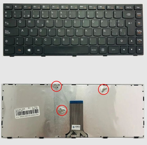 Teclado Lenovo G40 G40-30 G40-45 G40-70 G40-80 B40 Negro