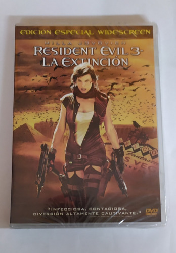 Dvd Resident Evil 3 Extincion Original 