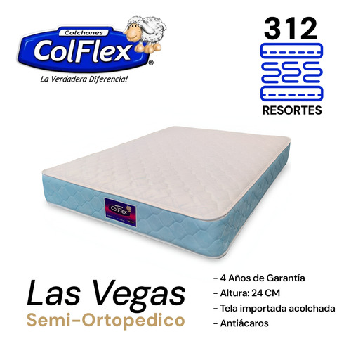 Colchon Colflex Las Vegas Matrimonial