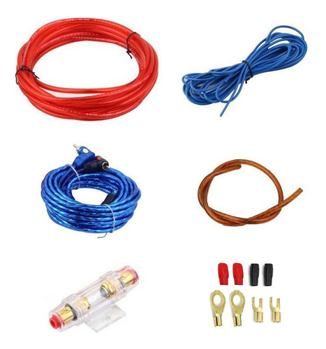 Cableado De Audio, Cable De Bocina, Kit De Subwoofer,