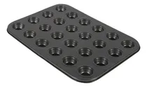 Comprar Molde 24 Mini Muffins Antiadherente Cupcakes Madalena Teflon
