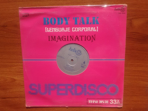 Imagination. Body Talk. Disco Sp Helix 1982