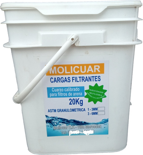 Carga Filtro Plufilt Granulometría Clasificada Mp12