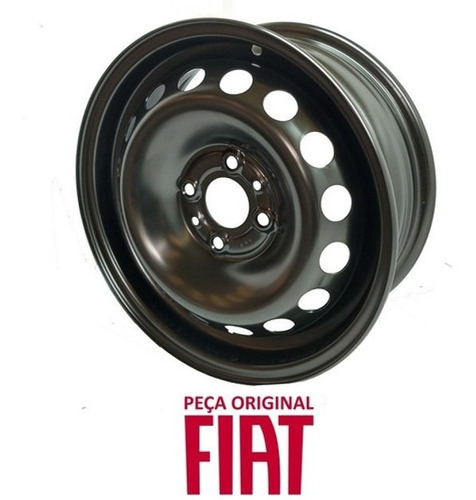 Roda Aro 14 Ferro Palio 2013 2014 2015 Fiat