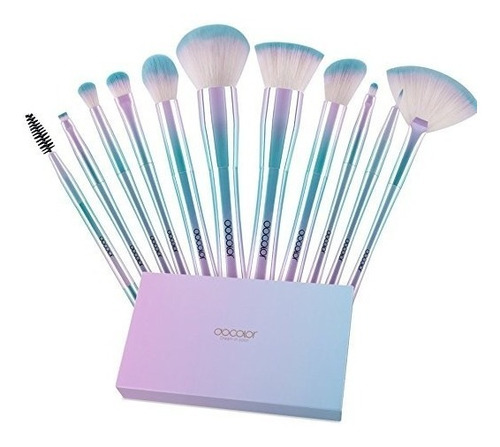 Set De 11 Brochas Y Pinceles Para Maquillaje Docolor