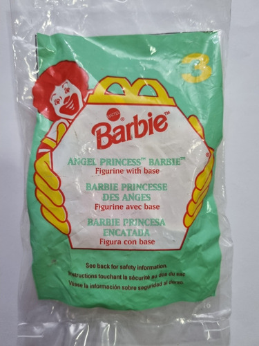 Barbie Princesa Encantada Mcdonald's Año 1996 (Usado)