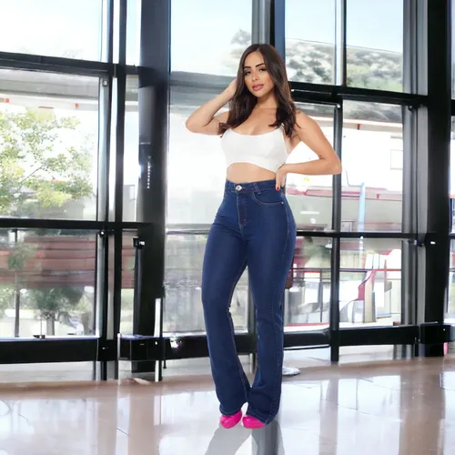 Calça flare direto da fabrica hot sale